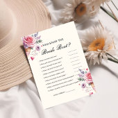 Invitation Qui connaît la mariée le meilleur jeu de douche nu