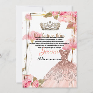 Invitation Quince años 