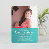 Invitation Quince Classique (Debout devant)