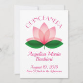 Invitation Quinceanera (Devant)