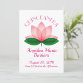 Invitation Quinceanera (Debout devant)