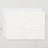 Invitation Quinceanera Avec Photo - Gold Purple Blanc (Dos)