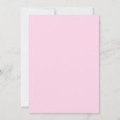 Invitation Quinceañera Fleur de cerise 15e anniversaire (Dos)