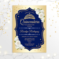 Quinceanera - Gold Navy