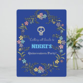 INVITATION QUINCEANERA JOUR DE L'INVITATION MORTE (Debout devant)