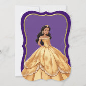 Invitation Quinceanera N'importe quelle couleur avec une conc (Dos)