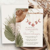 Invitation Quinceanera Ouest Pampas Russe Boho Grass