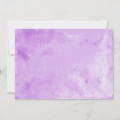 Invitation Quinceañera Robe Violette Argent Espagn (Dos)