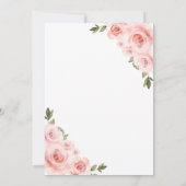 Invitation Quinceañera Rose et Or Rose (Dos)