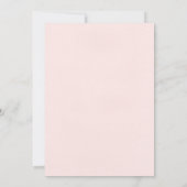 Invitation Quirky Bow Mariage manuscrit (Dos)