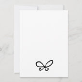 Invitation Quirky Drinks Tower Coquette Bow Baby Shower (Dos)