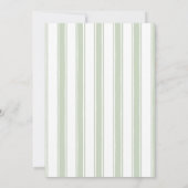 Invitation Quirky Stripes Holiday Martini (Dos)