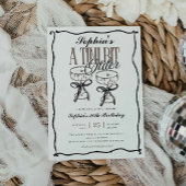 Invitation Quirky Tini Bit Ancien Espresso Martini Anniversai