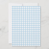 Invitation Quiz de comptines pour Baby Shower d'hiver (Dos)