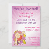 Invitation Quizzy Bear (Devant)