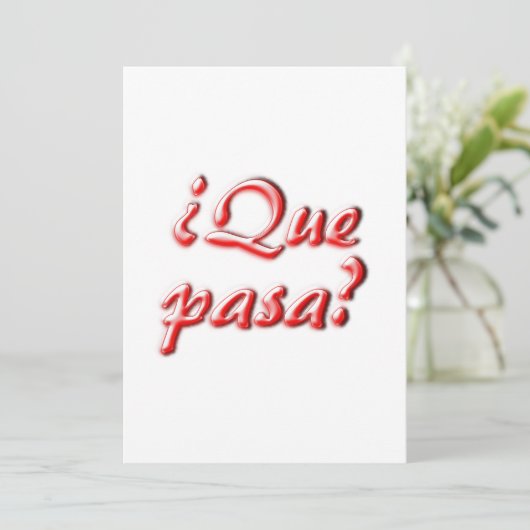 Invitation Quoi de neuf (Debout devant)