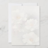 Invitation Quoi de neuf dans votre sac Fête des mariées flora (Dos)