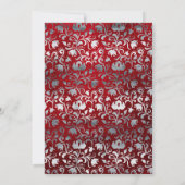 Invitation Quoi de neuf dans votre sac Fête des mariées victo (Dos)