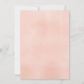 Invitation Qu'y a-t-il dans votre sac de douche nuptiale (Dos)