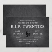 Invitation R.I.P Vingt ans (Devant / Derrière)