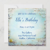 Invitation Rabbit, Alice et Hatter en chapeaux supérieurs (Dos)