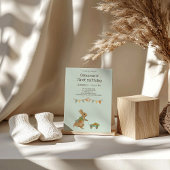 Invitation Rabbit Peter automne Anniversaire de enfant Invita