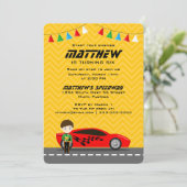 Invitation Race Car (Debout devant)