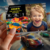 Invitation Race Car Anniversaire Fun