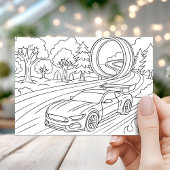 Invitation Race Car Fourth Birthday Party