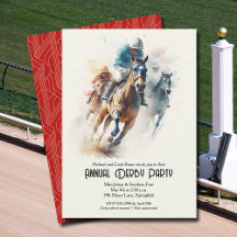Race Hors Derby Party