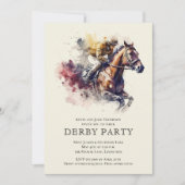 Invitation Racehorse Derby (Devant)