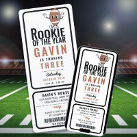 Racine De L'Année Football Customisé Anniversaire