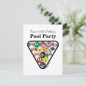 Invitation Rack Ball de la piscine (Debout devant)