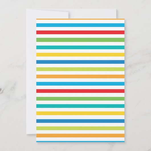 Invitation Rad Emoji fête d'anniversaire (Dos)