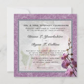 Invitation radiante à l'orchidée (Devant)