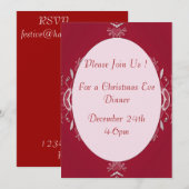 Invitation radiation festive (Devant / Derrière)