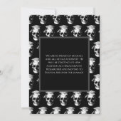 Invitation Radiologie de la fête de graduation gothique du cr (Dos)