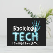 Invitation Radiologie Tech Humour X Ray (Debout devant)
