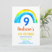 Invitation Rainbow Boys 9e anniversaire (Debout devant)