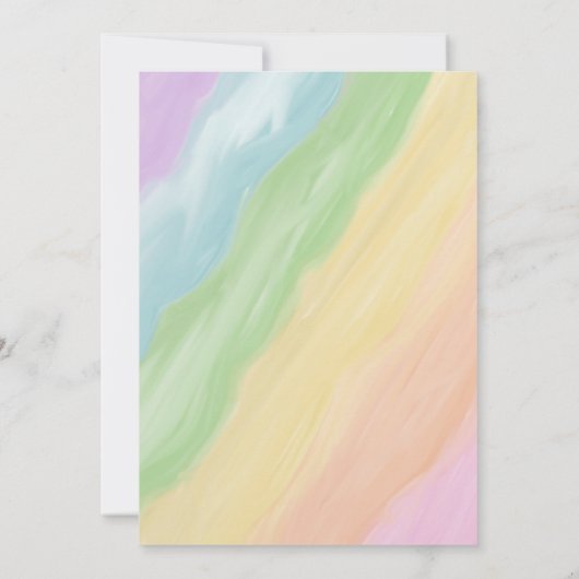 Invitation Rainbow Dragon (Dos)