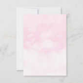 Invitation Rainbow et Castle Fairytale Anniversaire (Dos)