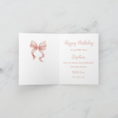 Invitation Rainbow Fairy Girl Magic Teapot Anniversaire (Intérieur)