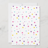 Invitation Rainbow Ice Pop Two Sweet Summer Birthday (Dos)