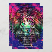 Invitation Rainbow Lion (Devant / Derrière)