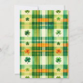 Invitation Rainbow Lucky Little Baby shower Shamrock (Dos)