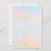 Invitation Rainbow Pastel Unicorn TWO Magical Birthday Invita (Dos)