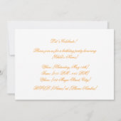 Invitation Rainbow Squirrel Kids Birthday Party (Dos)