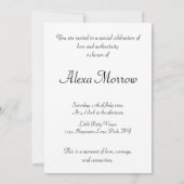 Invitation Rainbow Stairs Femme Sortant (Dos)