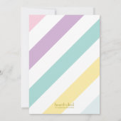 Invitation Rainbow Unicorn Girls Birthday Party (Dos)