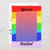 Invitation Rainbow v2 (Devant / Derrière)